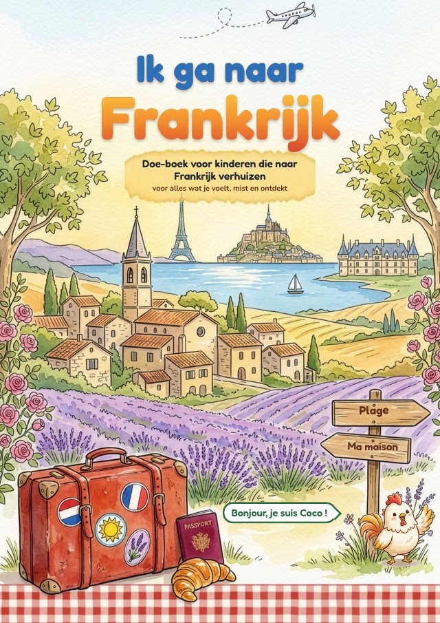 Omslag Ik ga naar Frankrijk