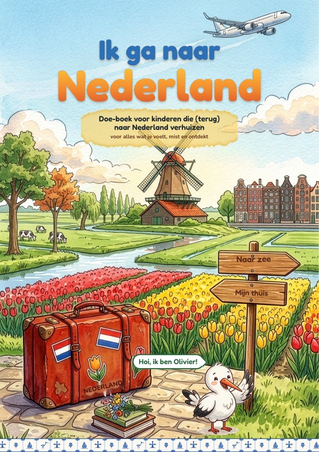 Omslag Ik ga naar Nederland