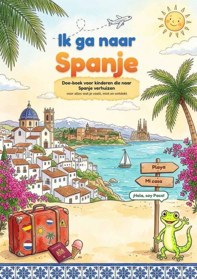 Omslag Ik ga naar Spanje